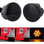 Set lampi semnalizare LED fata compatibile Jeep Wrangler JK, Best Ride