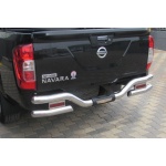 Bara de protectie spate Nissan Navara 15-Prezent - ARP JUPITER - Chrome - imagine 15