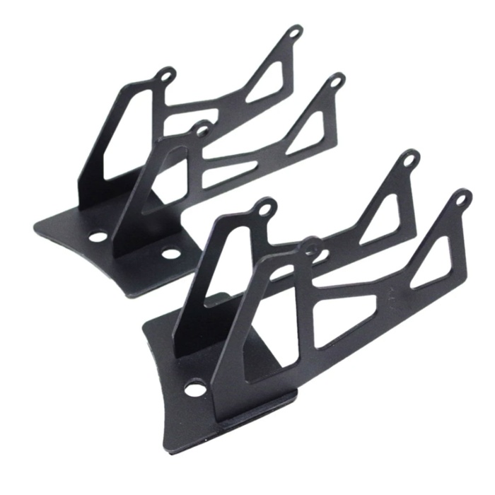 Suporti montaj LEDbar, Proiectoare pentru Jeep Wrangler JK, partea inferioara a parbrizului, Play Xtreme - imagine 3