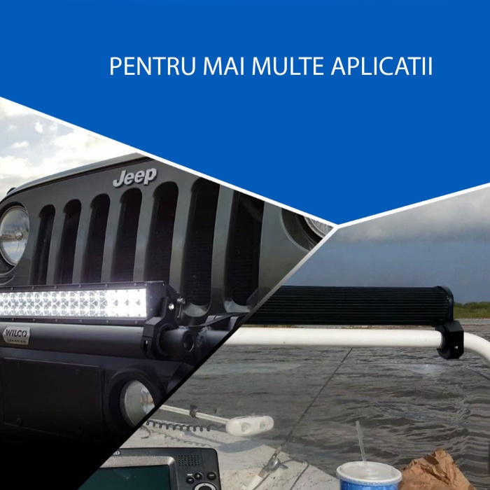 Suporti montaj LEDbar, Proiectoare pentru bullbar, portbagaj, rollbar sau rollcage, diametru maxim 50mm, model y, Play Xtreme - imagine 4