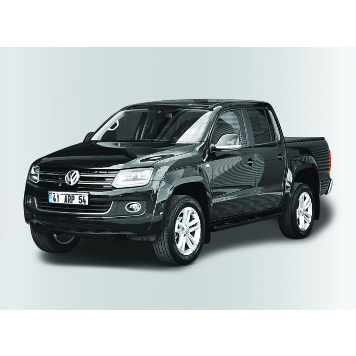 Praguri laterale Volkswagen Amarok 10-15 - ARP PREMIUM Negru - imagine 2