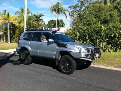 Snorkel Safari ARB - Toyota Land Cruiser 120 - imagine 2