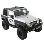 Soft Top Bikini Jeep Wrangler JK - Smittybilt - negru