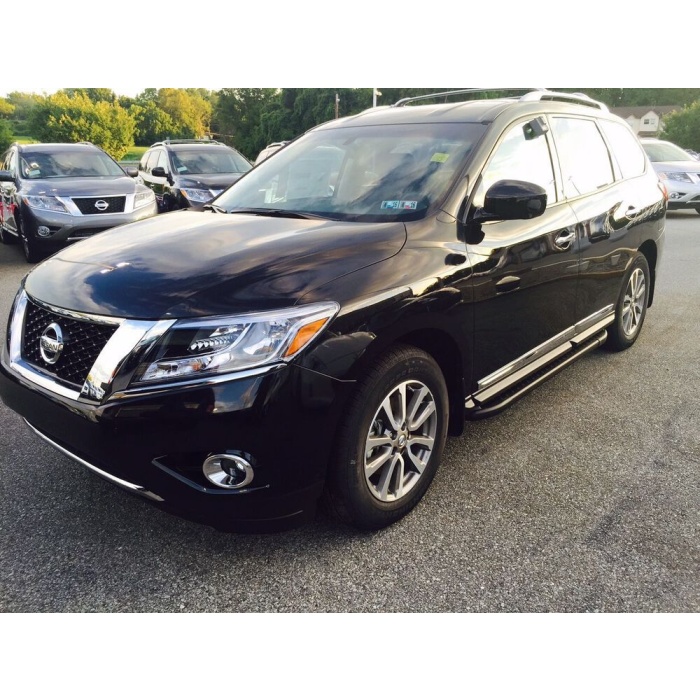 Praguri Laterale Nissan Pathfinder 12 -> - ARP Artemis Black - imagine 10