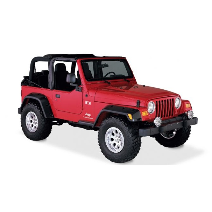 Overfendere fata Jeep Wrangler TJ - Bushwacker Pocket Style - imagine 3