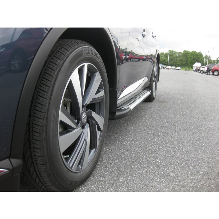 Praguri Laterale Nissan Murano 15 -> - ARP Artemis Silver - imagine 7
