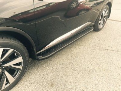 Praguri Laterale Nissan Murano 15 -> - ARP Artemis Black - imagine 9