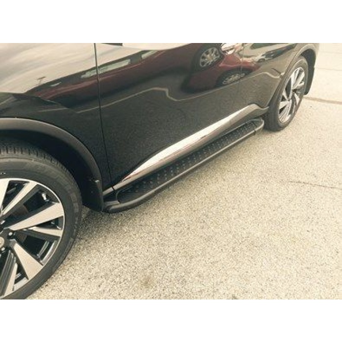 Praguri Laterale Nissan Murano 15 -> - ARP Artemis Black - imagine 9