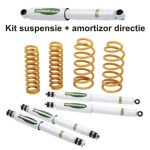 Kit suspensie + amortizor de directie Land Rover Defender 90 - IronMan 4x4 lift 50mm
