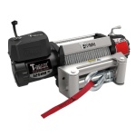 Troliu auto T-Max X-Power 12500lbs, 12V, cablu otel