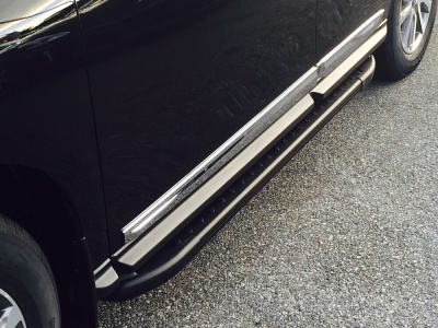 Praguri Laterale Nissan Pathfinder 12 -> - ARP Artemis Black - imagine 8