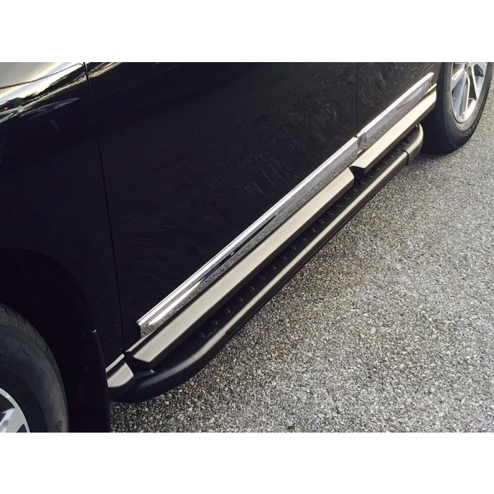 Praguri Laterale Nissan Pathfinder 12 -> - ARP Artemis Black - imagine 8