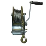 Troliu manual 1100 kg, cablu de otel Lift Winch