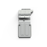 Scut motor si cutie de viteze pentru Lada 4x4 / Niva / Taiga / Urban 2001-2015; 2015-, din aluminiu,6 mm, Rival