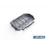 Scut Complet Ford Ranger PX 2012-2015 Rival motorizare 2,2; 3,2 (exclus EURO6!), aluminiu 6 mm grosime - imagine 3