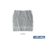 Scut cutie de viteze pentru Mitsubishi L200 / Triton KL 2015-2019; 2019- 2,4D; 2,2D, din aluminiu,4 mm, Rival