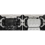 Scut motor pentru Ford Ranger Raptor PX 2019- 2.0 TDCi, din aluminiu,6 mm, Rival - imagine 3
