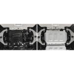 Scut motor pentru Ford Ranger PX 2012-2015; 2016-2018; 2019- 2,2; 3,2; 2.0 TDCi, din aluminiu,6 mm, Rival - imagine 3