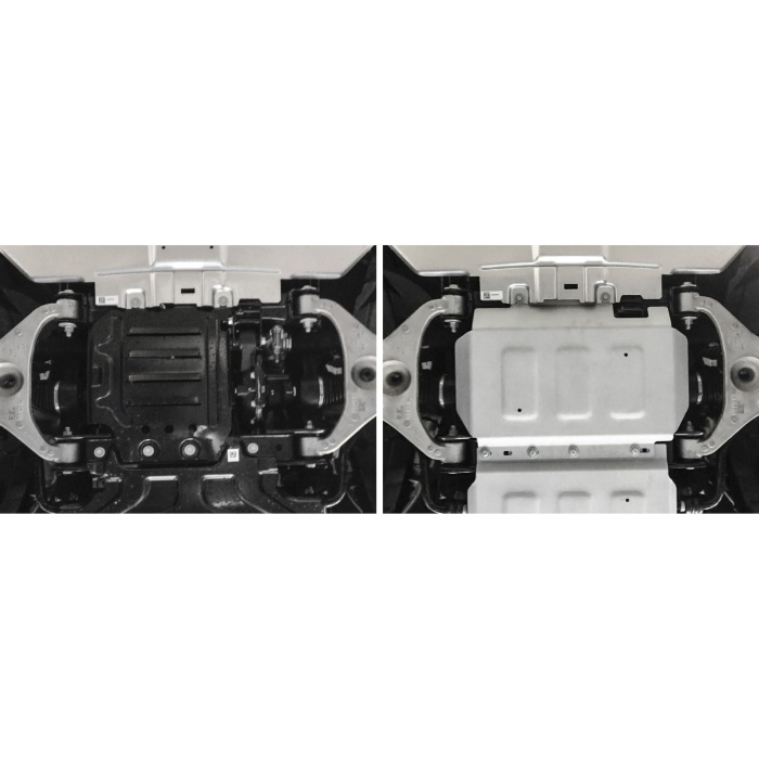 Scut motor pentru Ford Ranger PX 2012-2015; 2016-2018; 2019- 2,2; 3,2; 2.0 TDCi, din aluminiu,4 mm, Rival - imagine 3