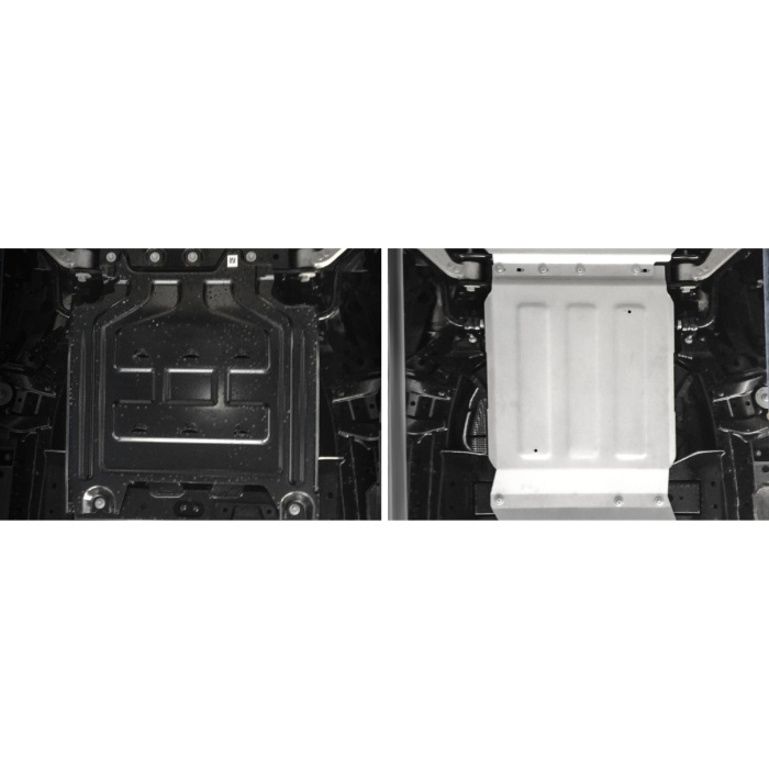 Scut cutie de viteze pentru Ford Ranger PX 2012-2015; 2016-2018; 2019- 2,2; 3,2; 2.0 TDCi, din aluminiu,4 mm, Rival - imagine 3