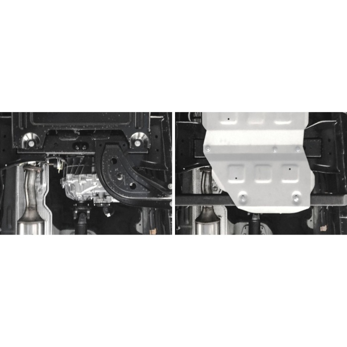 Scut cutie transfer pentru Ford Ranger PX 2012-2015; 2016-2018; 2019- 2,2; 3,2; 2.0 TDCi, din aluminiu,4 mm, Rival - imagine 3