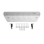 Scut bielete directie pentru Jeep Wrangler JK 2007-2018 2 usi/4 usi 2,8 numai motorina CDR, din aluminiu,6 mm, Rival - imagine 2
