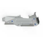 Scut rezervor pentru Jeep Wrangler JK 2007-2018 2 usi doar 3,6 3,8 numai benzina, din aluminiu,6 mm, Rival - imagine 2