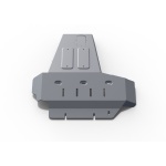 Scut motor si cutie de viteze pentru Jeep Wrangler JK 2007-2018 2 usi/4 usi 2,8 numai motorina CDR, din aluminiu,6 mm, Rival - imagine 2