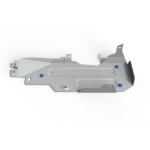 Scut rezervor pentru Jeep Wrangler JK 2007-2018 2 usi doar 2,8 numai motorina CDR, din aluminiu,6 mm, Rival - imagine 2