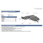 Scut cutie de transfer si conducte alimentare pentru Jeep Grand Cherokee V 3,0; 3,0D; 3,6; 5,7, din aluminiu,4 mm, Rival - imagine 3