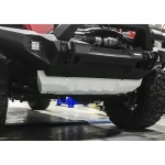 Scut bielete directie pentru Jeep Wrangler JL 2018- 2 usi/4 usi 2.0T; 3.6; 2.2TD bara OEM, din aluminiu,6 mm, Rival - imagine 2