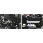 Scut bielete directie pentru Jeep Wrangler JL 2018- 2 usi/4 usi 2.0T; 3.6; 2.2TD bara OEM, din aluminiu,6 mm, Rival - imagine 3
