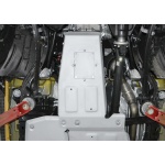 Scut motor pentru Jeep Wrangler JL 2018- 2 usi/4 usi 2.0T; 3.6;, din aluminiu,6 mm, Rival - imagine 2
