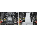 Scut motor pentru Jeep Wrangler JL 2018- 2 usi/4 usi 2.0T; 3.6;, din aluminiu,6 mm, Rival - imagine 3