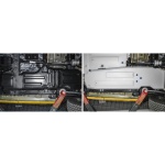 Scut rezervor pentru Jeep Wrangler JL 2018- 2 usi 2.0T; 3.6; 2.2TD, din aluminiu,6 mm, Rival - imagine 3