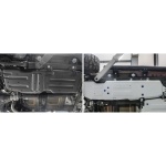 Scut rezervor pentru Jeep Wrangler JL 2018- 4 usi 2.0T; 3.6; 2.2TD, din aluminiu,6 mm, Rival - imagine 3