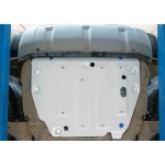 Scut motor si cutie de viteze pentru Land Rover Discovery Sport 2014-2019, din aluminiu,6 mm, Rival - imagine 2