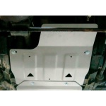 Scut cutie de viteze pentru Land Rover Defender 110 2007-2016, din aluminiu,6 mm, Rival - imagine 2