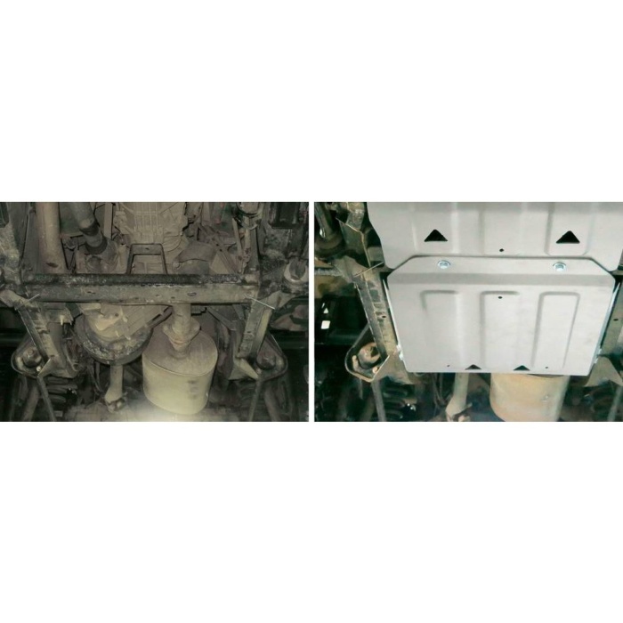 Scut cutie transfer pentru Land Rover Defender 110 2007-2016, din aluminiu,6 mm, Rival - imagine 3