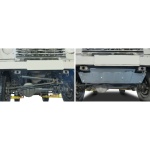 Scut bielete directie pentru Land Rover Defender 110 2007-2016, din aluminiu,6 mm, Rival - imagine 3