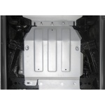 Scut cutie de viteze pentru Mercedes Benz X-Class 2018- 2,3TD; 3,0D, din aluminiu,6 mm, Rival - imagine 2