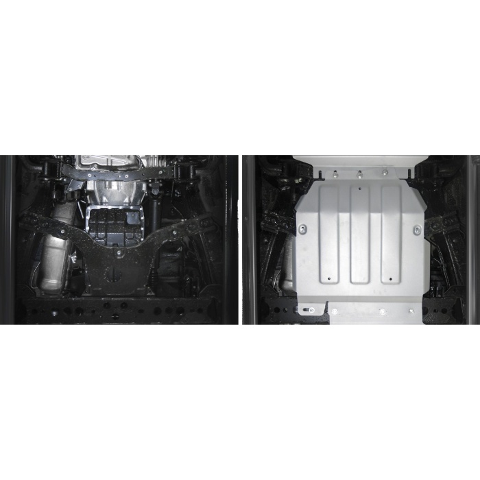 Scut cutie de viteze pentru Mercedes Benz X-Class 2018- 2,3TD; 3,0D, din aluminiu,6 mm, Rival - imagine 3