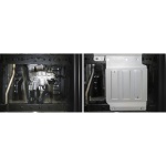Scut motor pentru Mitsubishi Pajero III 1999-2006 3,0; 3,2; 3,8, din aluminiu,4 mm, Rival - imagine 3