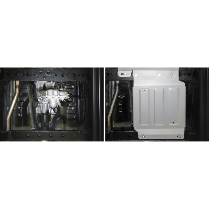 Scut cutie transfer pentru Mercedes Benz X-Class 2018- 2,3TD (inclusiv EURO6), din aluminiu,6 mm, Rival - imagine 3