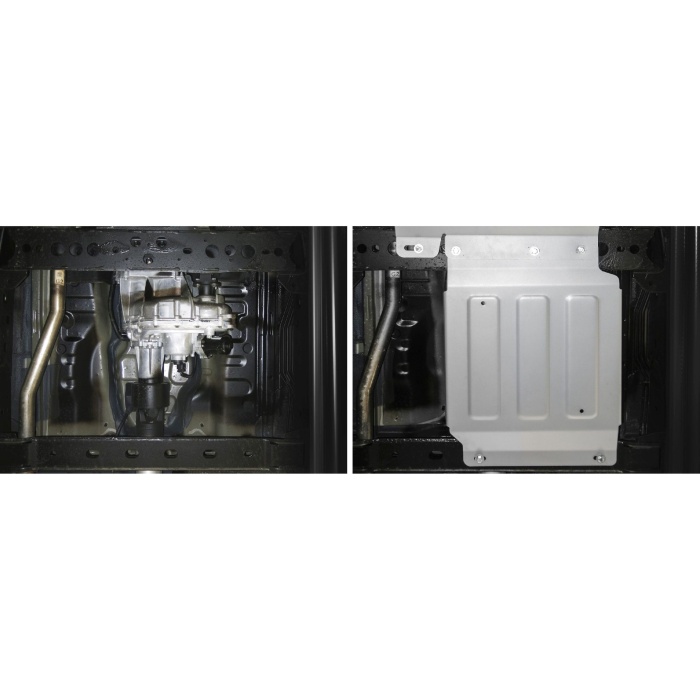 Scut cutie transfer pentru Mercedes Benz X-Class 2018- 2,3TD (inclusiv EURO6), din aluminiu,4 mm, Rival - imagine 3