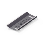 Scut radiator pentru Mitsubishi Pajero Sport / Challenger / Montero Sport 2007-2015 3,0; 3,2, din aluminiu,4 mm, Rival - imagine 2