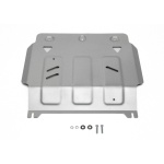 Scut motor pentru Mitsubishi L200 / Triton KL 2015-2019; 2019- 2,4D; 2,2D, din aluminiu,6 mm, Rival - imagine 2