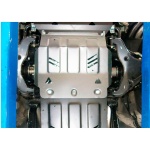 Scut motor pentru Mitsubishi Pajero Sport 2016- 2,4; 3,0, din aluminiu,6 mm, Rival - imagine 2