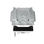 Scut motor pentru Mitsubishi L200 / Triton KL 2015-2019; 2019- 2,4D; 2,2D, din aluminiu,4 mm, Rival - imagine 2