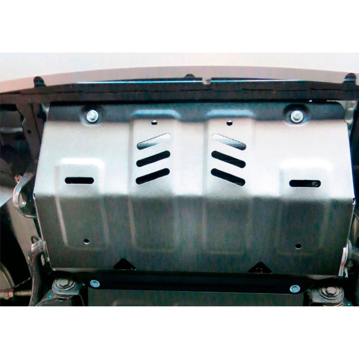 Scut radiator pentru Mitsubishi L200 / Triton KL 2015-2019; 2019- 2,4D; 2,2D, din aluminiu,6 mm, Rival - imagine 3